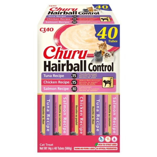 Churu Hairball Multipack 40 unidades